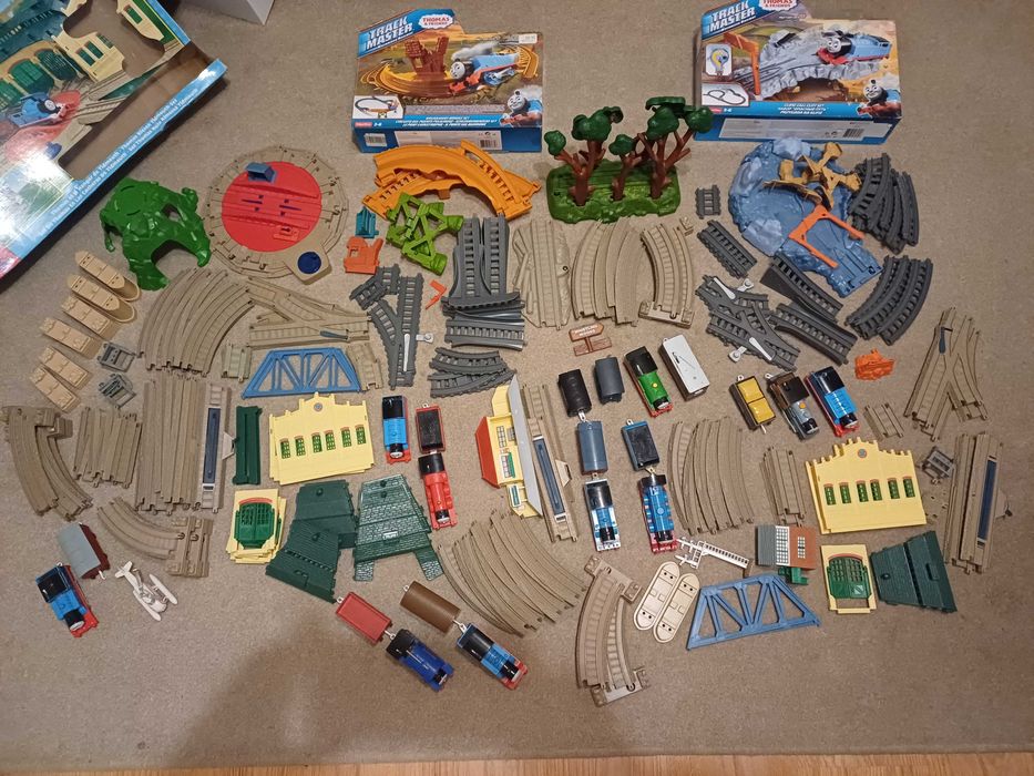 Tomek i przyjaciele zestaw Pracowity dzień Tomka - Tomek i 2 wagony