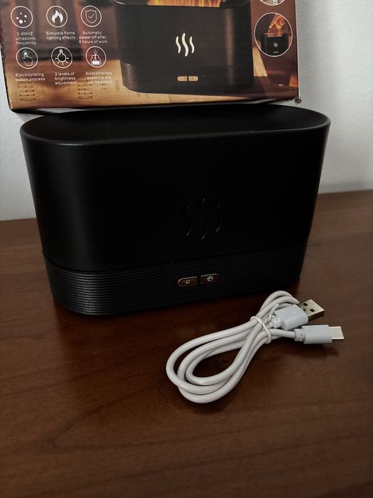 Difusor de Aromas com Efeito Lareira NOVO