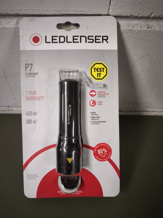 Latarkę LEDLENSER P7 – 450 lm