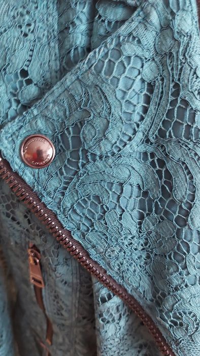 Nowy żakiet/ kurtka Burberry turkusowa uk12