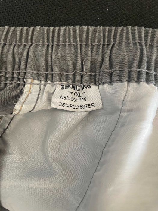 Calções cinzentos | tipo cargo | XXL