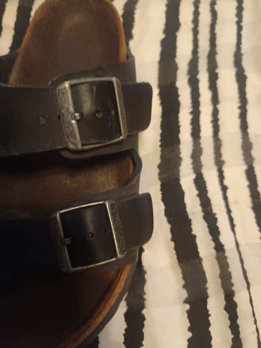 Chinelas birkenstock pretas