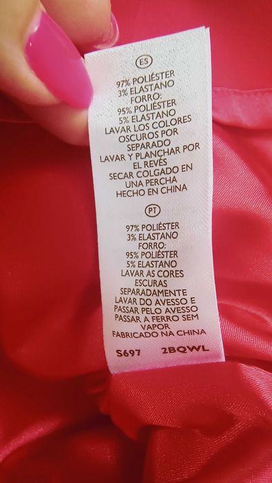 Elegancka midi sukienka na szerszych ramiączkach L XL wesele imprezę