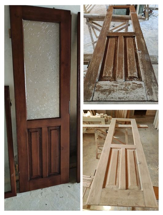 Дерев’яні двері • Реставрація • Лакування • Монтаж • Заліщики