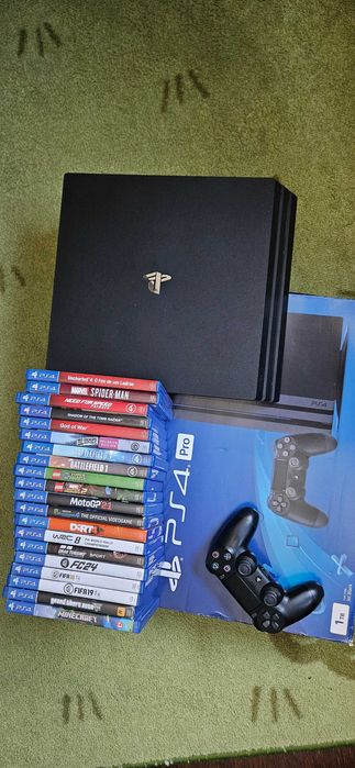 PS4 PRO + 20 Jogos