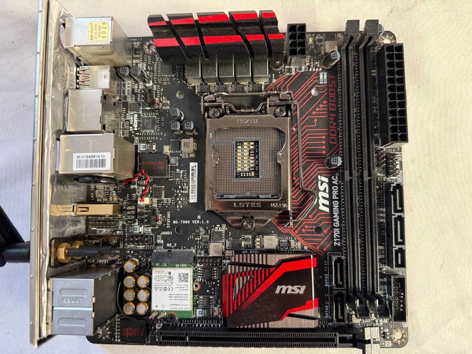 Płyta główna Mini ITX MSI Z170I GAMING PRO AC LGA 1151