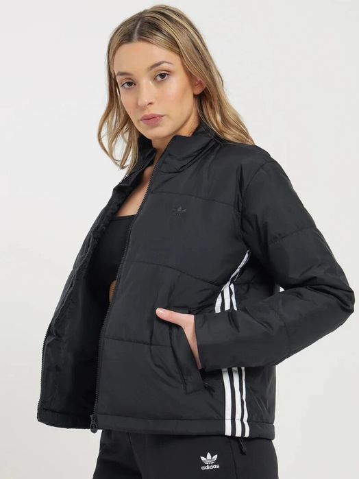 Adidas Originals 100% — легка приталена куртка з капюшоном S