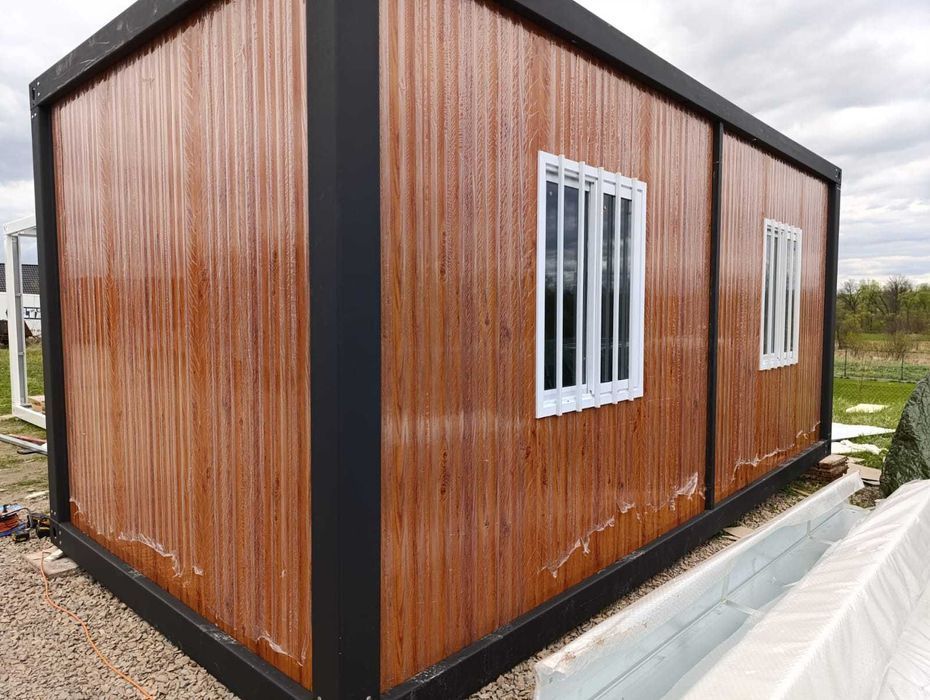 Nowy Kontener 6x3m biurowy, socjalny, budowlany - w częściach