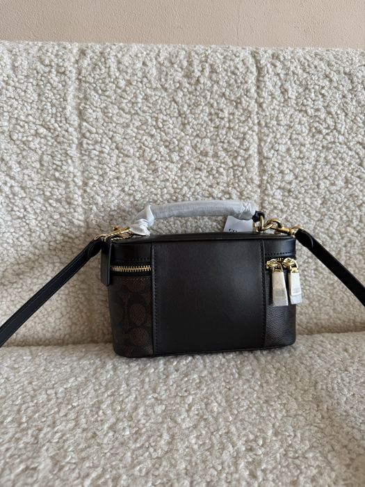 Сумка Coach Rainer Crossbody коричнева/ бежева