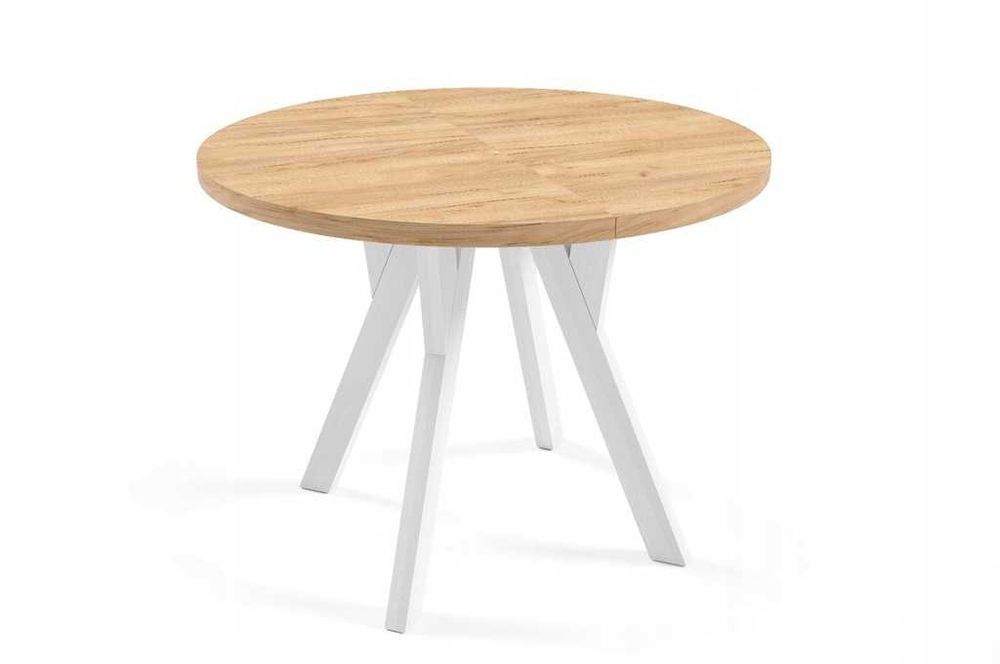 Rozkładany okrągły stół ORIO 100/200 cm! LAMINAT