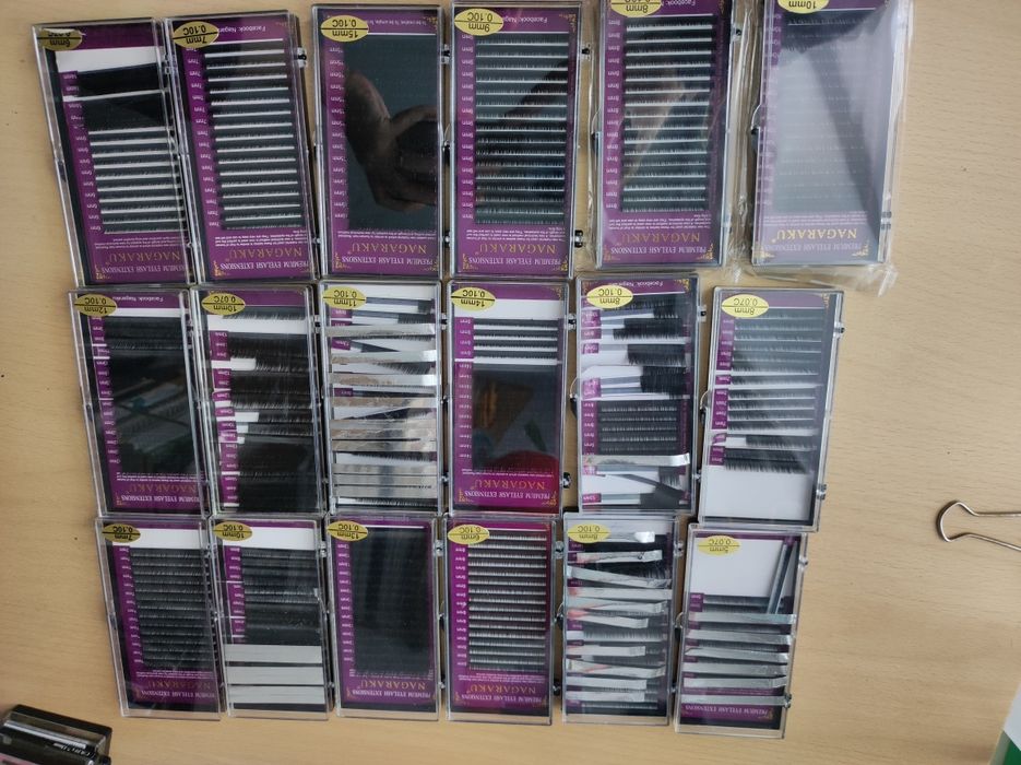 Вії для нарощування, манікен, сухожар