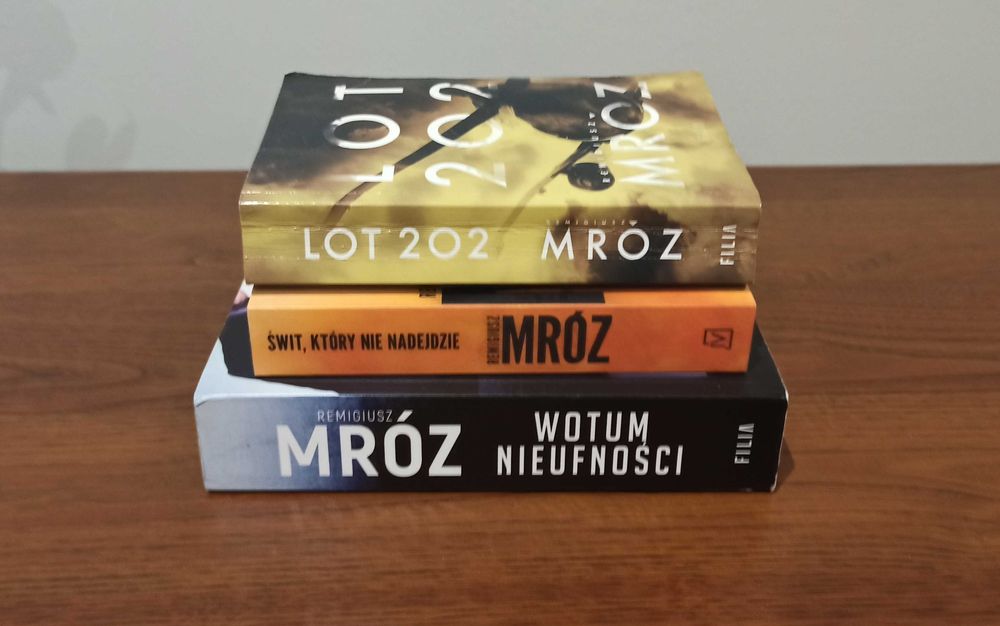 Remigiusz Mróz 3 książki