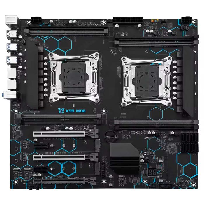 Machinist X99 MD8 (Dual LGA2011-3, C612, 2686V4, 2696V4, 2699V3, NVMe)