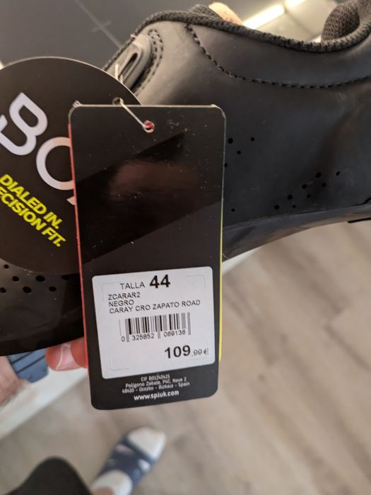 Sapatos de ciclismo spiuk