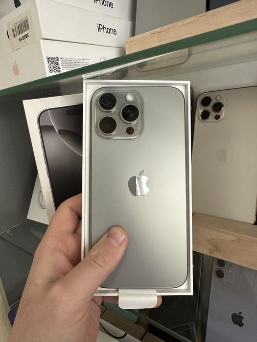  iPhone 16 Pro 256gb Max Natural Titanium Neverlock Новий стан