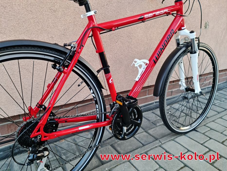 Rower męski crossowy WINORA koła 28 SHIMANO ALIVIO aluminium rabat