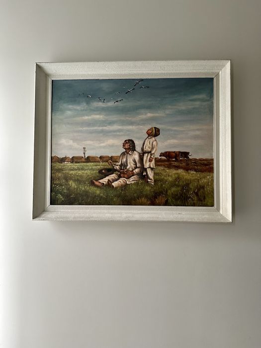 BOCIANY – JÓZEF CHEŁMOŃSKI – Kopia malarska – 1981