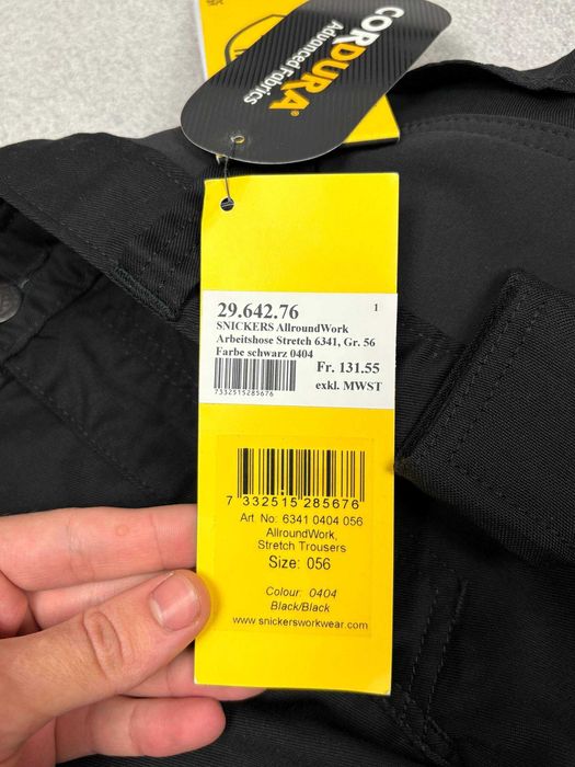 НОВІ‼️Робочі штани Snickers 6341 56 (XL)