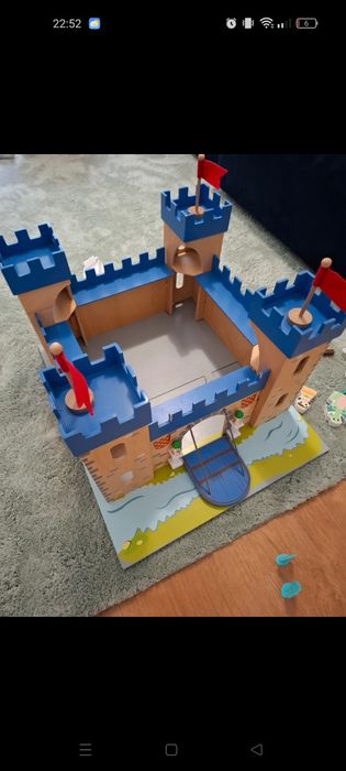 Castelo Brincar com figuras