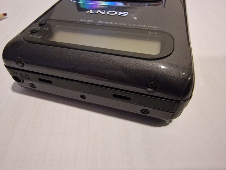 Sony walkman Minidisc MD MZ R2 com bolsa, bateria e caixa pilhas