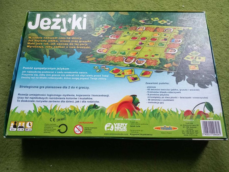 Gra planszowa Jeżyki firmy Trefl