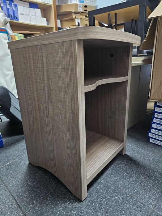 Mesas cabeceira novas cor cinza