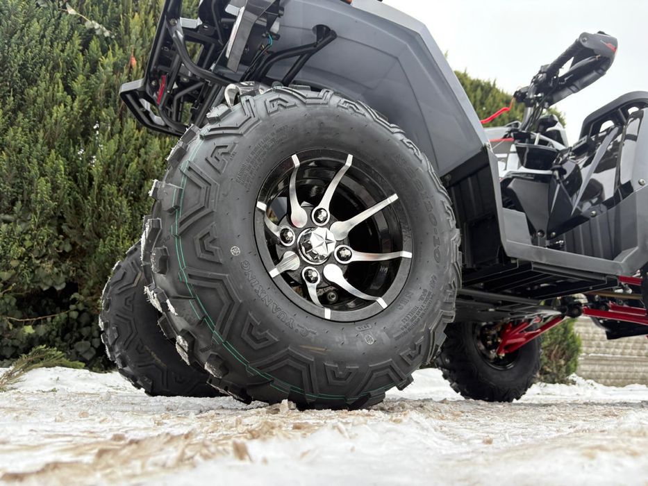 DUŻY QUAD 200CC Asix FOURCRAFT oparcie wyciągarka alufelgi raty dostaw