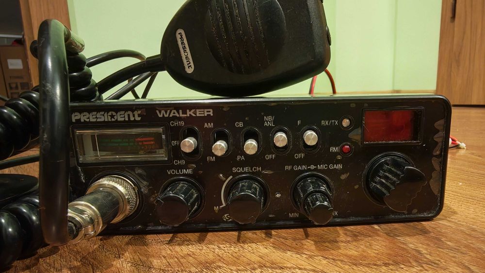 CB Radio President Walker + Antena Wilson Little Wil | UNIKAT: Folia!