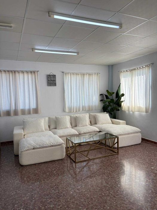 Sofa chaise longue bege com envio gratis PROMOÇAO