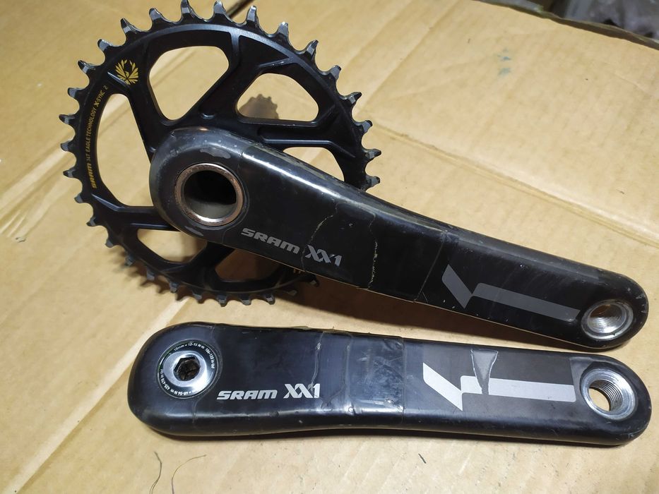 Sram XX1 EAGLE korba MTB GXP Boost Carbon 12Sp. 34T 175mm Direct Mount