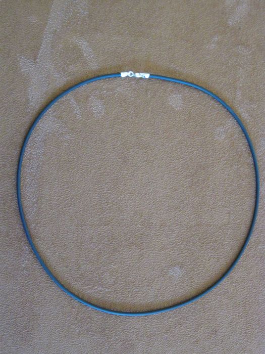 Fio-Volta  C/Terminais em Prata Maciça de Lei 925`/.. C/Contraste