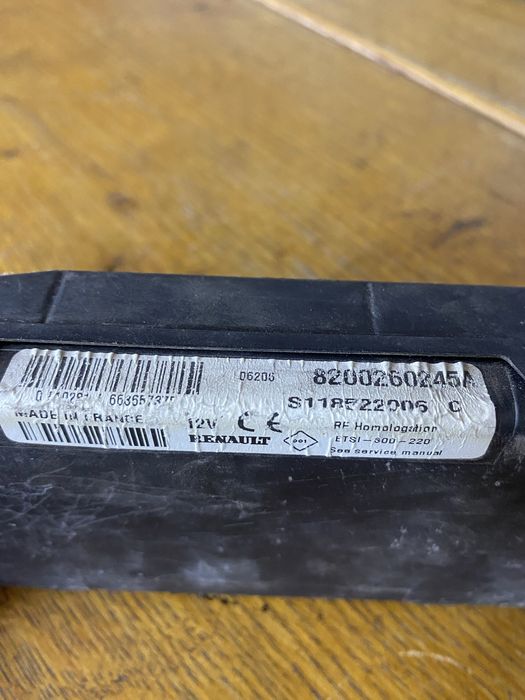 Блок комфорта/Блок імобілайзера Renault