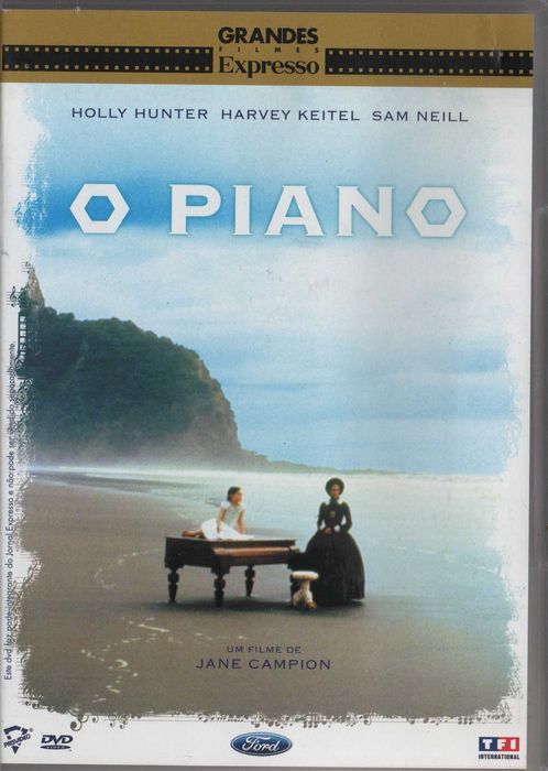 Dvd O Piano - drama histórico - Holly Hunter/ Harvey Keitel/Sam Neill