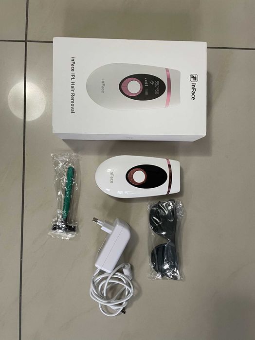 Depilator laserowy InFace, różowy