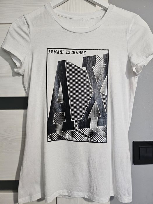 Tshirt Armani bialy