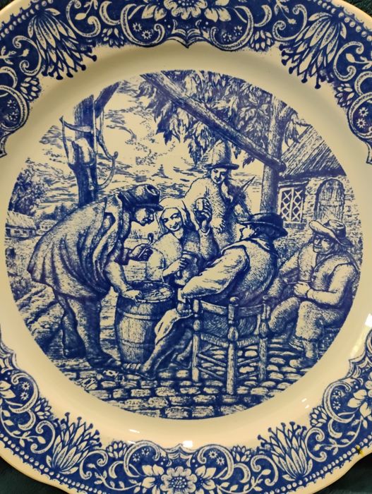 Grande prato decorativo Boch, Belgium