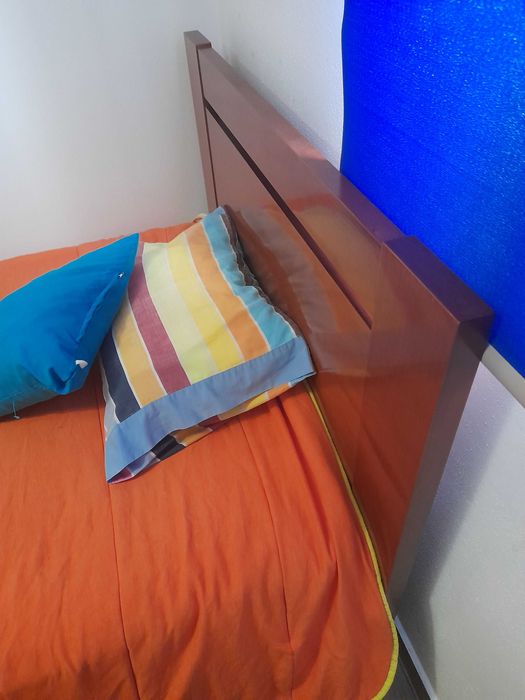 Cama solteiro larga