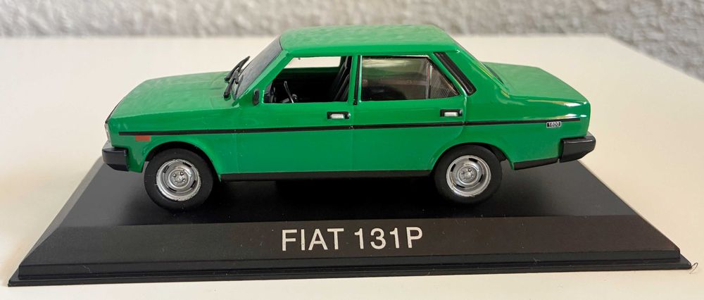 Fiat 131p Kultowe Auta PRL samochód auto model DeAgostini 1:43
