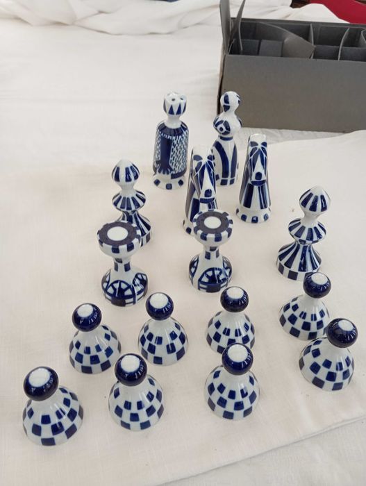 Xadrez da Célebre ceramica  de Sargalelos