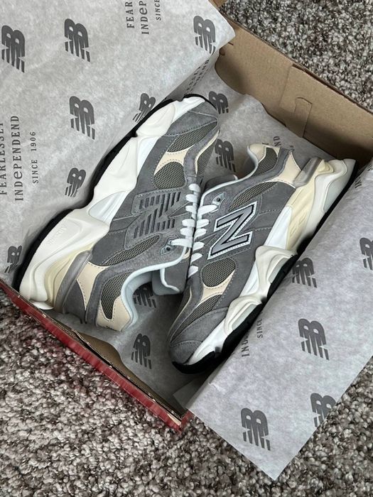 Жіночі кросівки нью беланс New Balance 9060 Grey Beige [36-41]