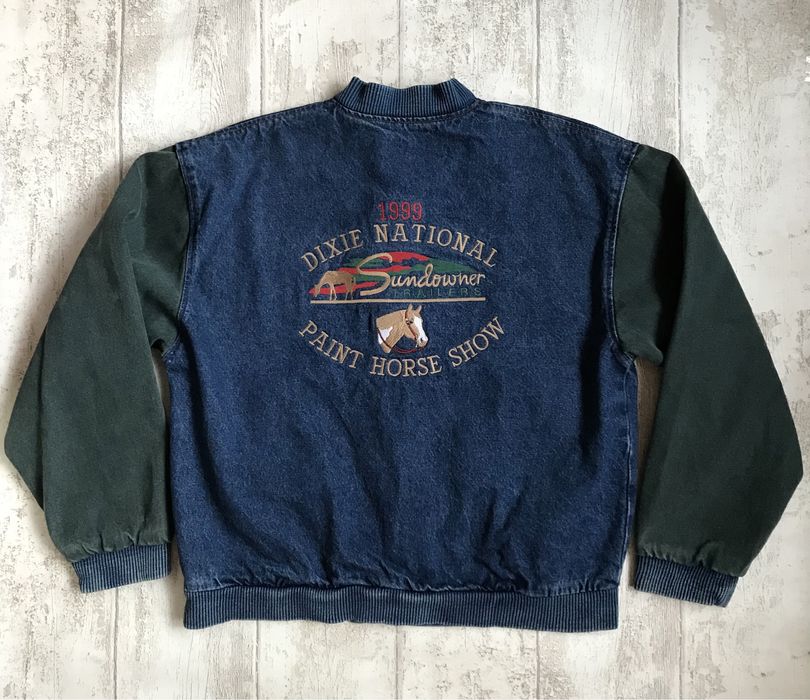 Kurtka Jeans Vintage 1999 Tiany Schuster L Unisex Unikat !