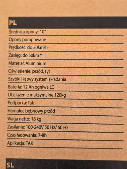 Hulajnoga elektryczna Xrider m10