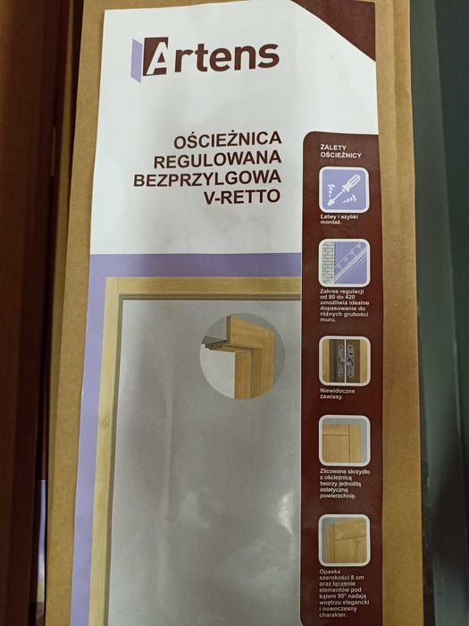 Ościeżnica bezprzylgowa 80 Artens VOSTER