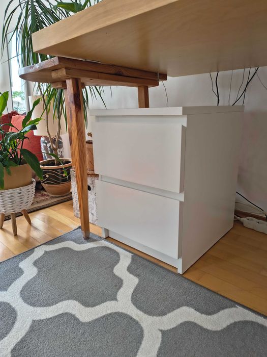 Szafka, komoda, biały stolik nocny IKEA