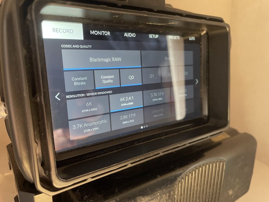 6k Blackmagic Cinema Pocket 6k EF + tilta small rig