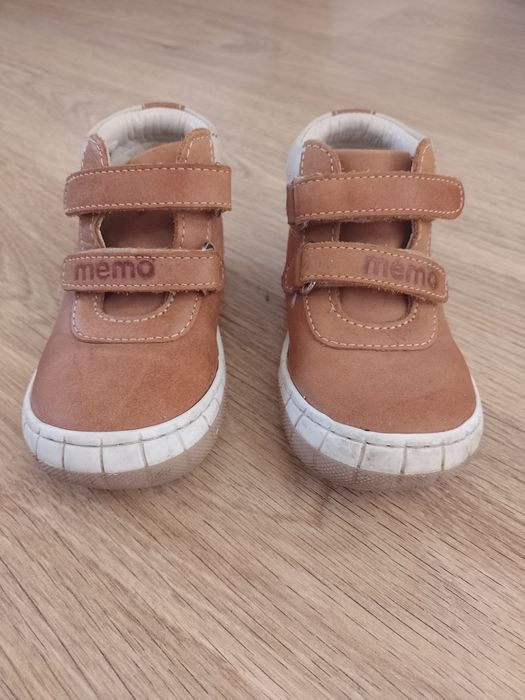 Buty ze skóry naturalnej do kostki r.22 memo