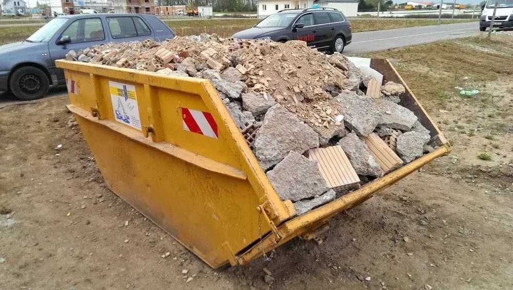 Wywóz śmieci gruzu wywóz kontenerów odpady gruz KONTENER BIGBAG TANIO