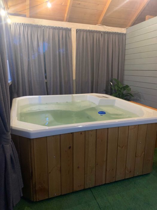 Jacuzzi basen balia elektryczne masaż pokrywa transport gratis