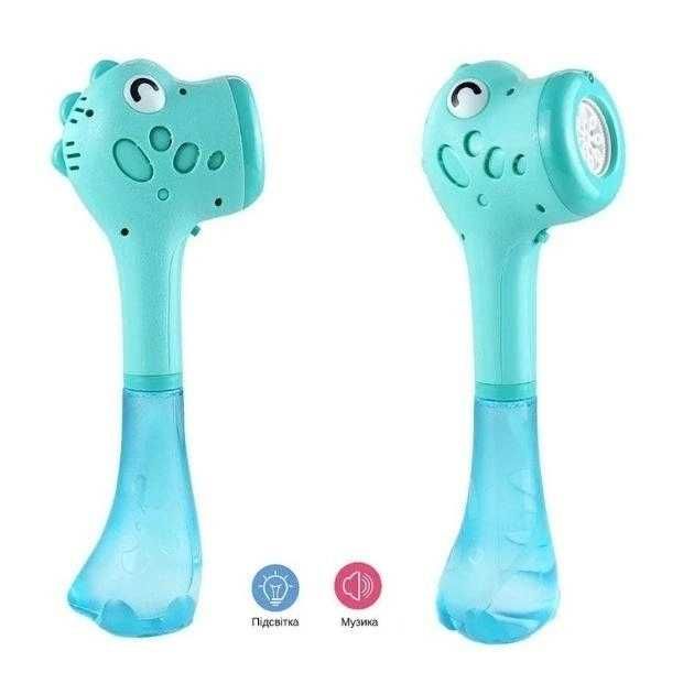 Генератор мильних бульбашок Bubble stick батарейки в комплекті