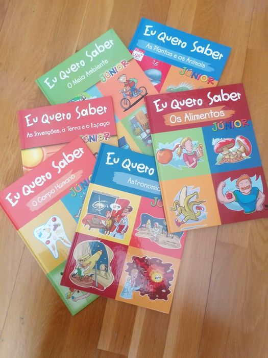 Coleção livros Júnior Eu Quero Saber